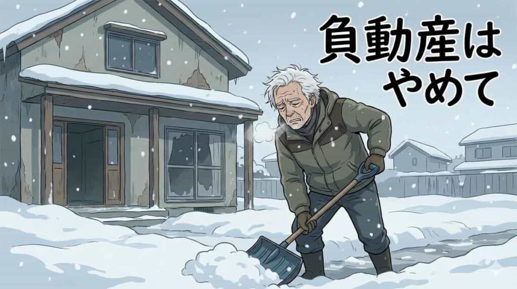 迷惑な空き家の雪かき、もう限界。元プロが教える実家を「負動産」にしない期限と手続き