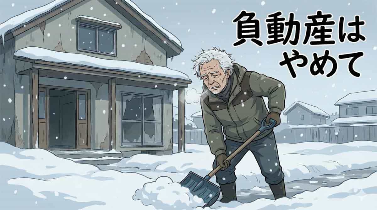 迷惑な空き家の雪かき、もう限界。元プロが教える実家を「負動産」にしない期限と手続き